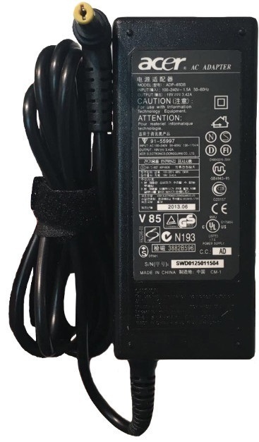 Блок питания Acer 19V 3.42A 65W 5.5x1.7мм