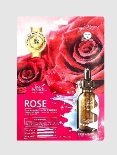 Купить Маска для лица Eco branch тканевая Rose 25 мл в Алматы – Магазин ...