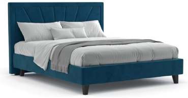 Кровать Hoffmann Moby blue 140х200