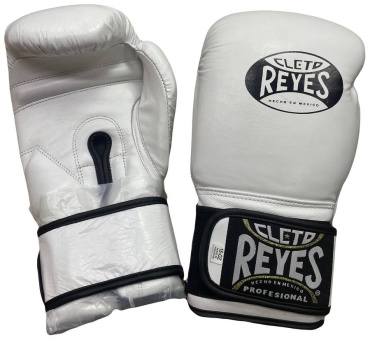 Боксерские перчатки Cleto Reyes 14 oz белый