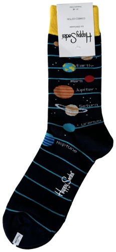 Носки Happy Socks 1 пара черный 41-46