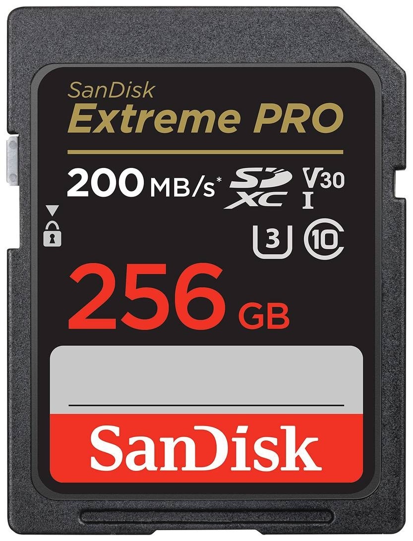 Карта памяти SanDisk Extreme Pro UHS-I V30 SDSDXXD-256-GN4IN 256 Гб