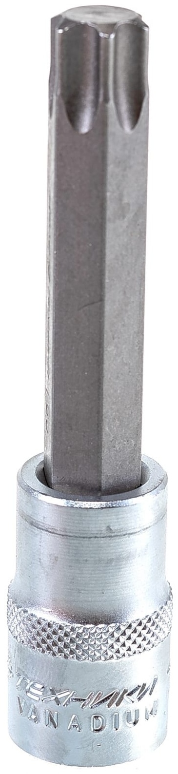 Головка торцевая со вставкой TORX T60 (1/2") L=100 мм (ДТ)