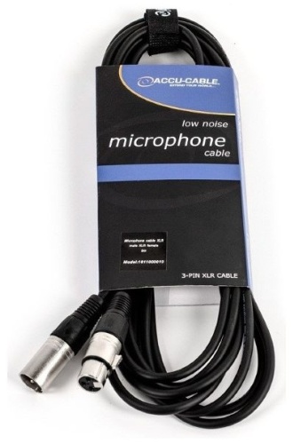 ACCU-CABLE AC-XMXF/3 3 м черный