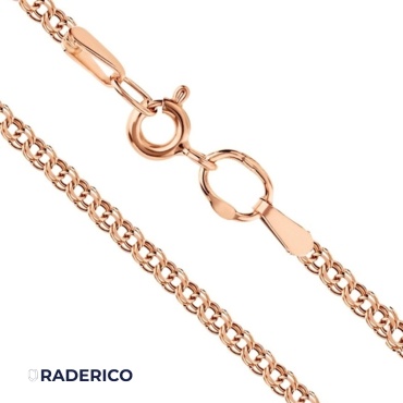 Raderico 574022257RTD-1 длина 50 см, вес 2.47 г золото, плетение бисмарк