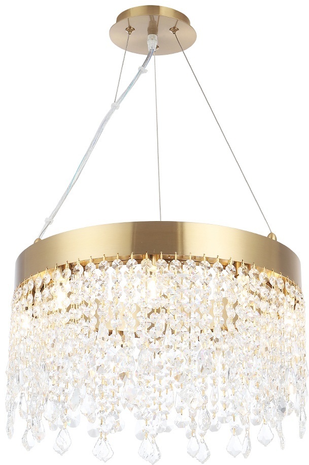 Люстра подвесная Crystal Lux G9, кол-во ламп: 9 шт