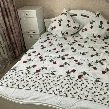 Комплект Туркменский текстиль евростандарт флатон, : 65x65 см