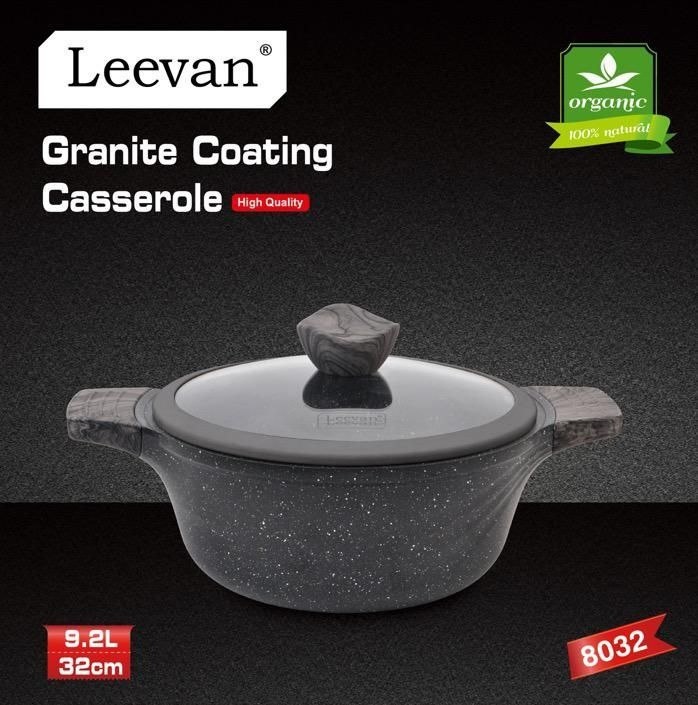 Казан Leevan 9.2 л, гранит