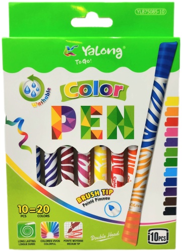 Фломастер Yalong 10 шт