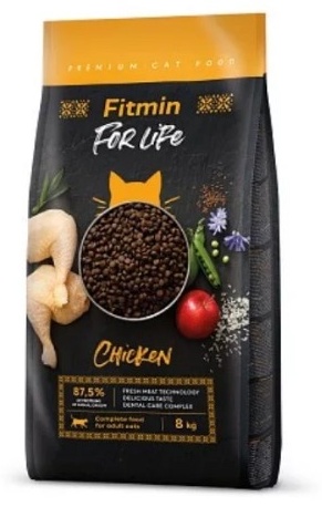 Fitmin For Life для взрослых курица 8 кг