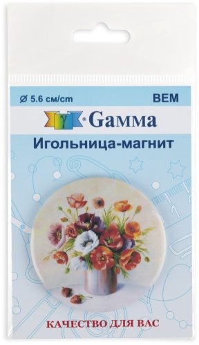 Игольница GAMMA магнитная металл