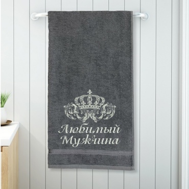 Полотенце Hobby Home Collection 140x70 см, хлопок, 1 шт,