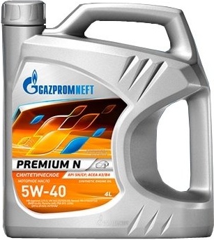 Купить Gazpromneft Premium 5W-40 5 л в Алматы – Магазин на Kaspi.kz
