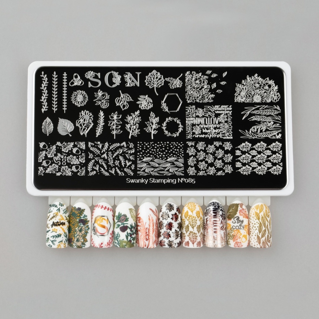 Swanky Stamping пластина для стемпинга 085