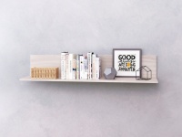 Полка RIZA HOME S-11, 120х30x22 см, белый