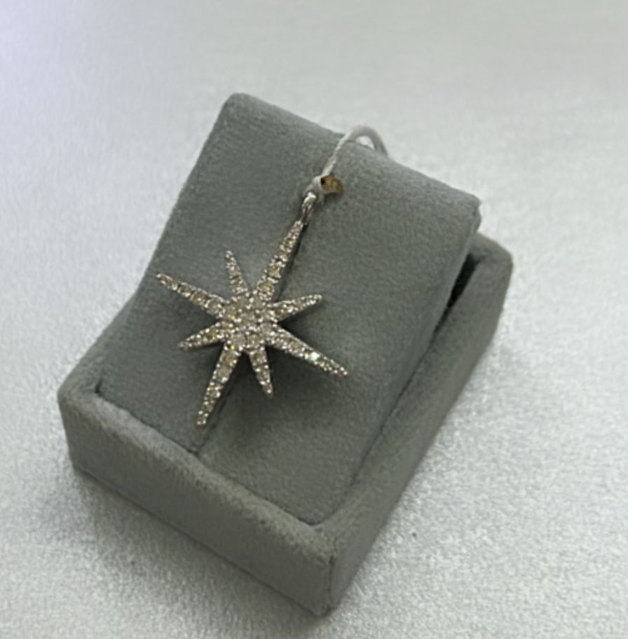 Подвеска SAR-JEWELRY 2-10-600-122 вес 2.9 г золото, бриллиант