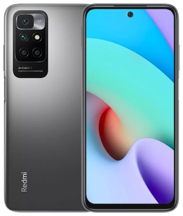 Купить Смартфон Xiaomi Redmi 10 4 ГБ/128 ГБ серый в Алматы – Магазин на ...