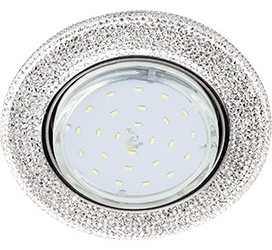 Встраиваемый светильник Ecola GX53 15 Вт 220 - 240 В  FT53CMEFB