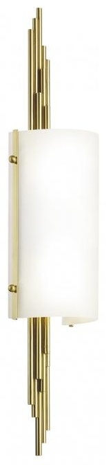 Бра настенный Odeon Light E27, белый, бронза