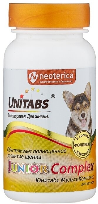 Купить Unitabs JuniorComplex для щенков 100 таблеток в кредит в Алматы ...