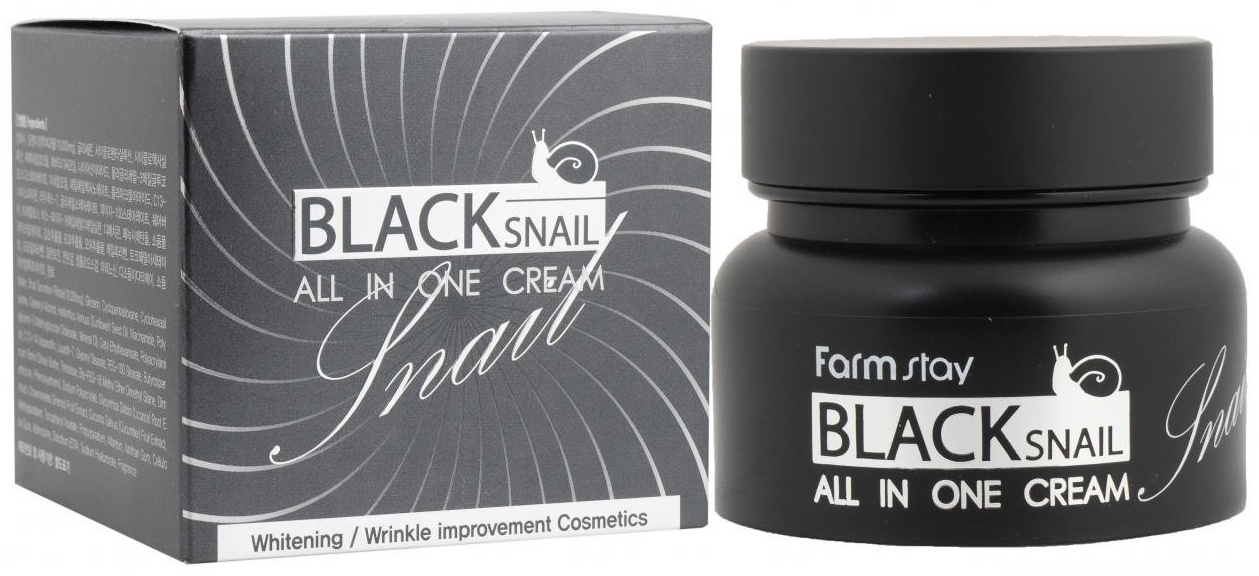 Купить Farmstay Black snail крем для лица 100 мл в Алматы – Магазин на ...