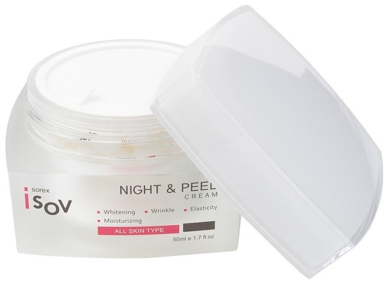 Isov крем Night and Peel Cream для лица 50 мл