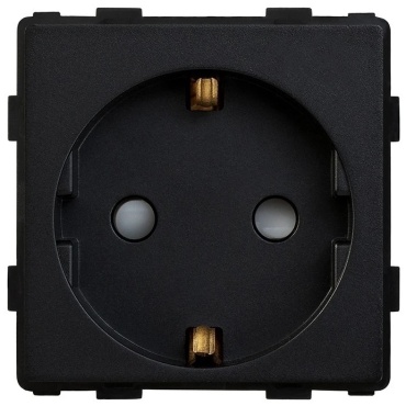 Розетка BingoElec MP010B, черный