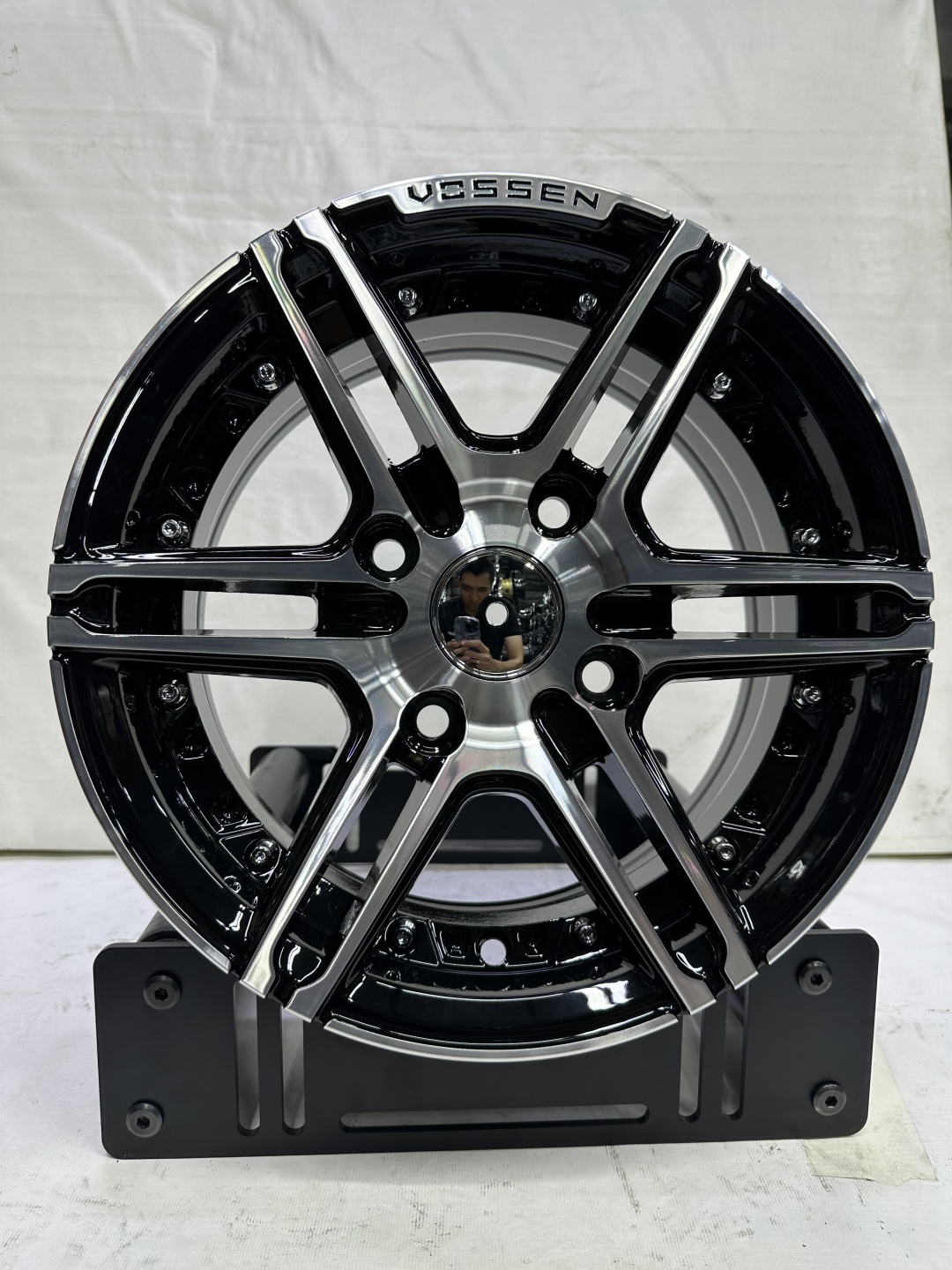 RNO QC631 6x13/4x114.3 D70.1 ET30 4 диска черный, серебристый