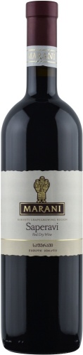 Вино Marani Saperavi сухое красное 13.5% 0.75 л