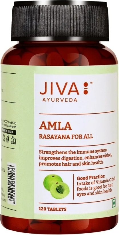 Купить Jiva Ayurveda Амла (Амалаки) таблетки 120 шт в кредит в Алматы ...