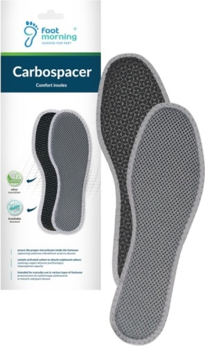 Foot Morning стельки Carbospacer Comfort Insoles 103_3001 размер 38, классические, для спортивной обуви
