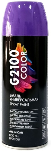 G2100 эмаль Color сиренево-синий 400 мл