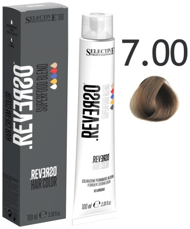 Selective Professional Reverso Hair Color 7.00 блондин интенсивный крем-краска 100 мл
