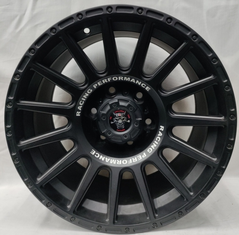 Racing 12 9x17/6x139.7 D110 ET0 черный