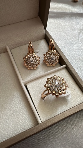 Xuping Jewelry медицинское золото, фианит