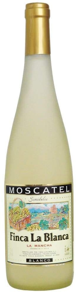 Вино Finca la Blanca Moscatel Blanco полусладкое белое 11% 0.75 л