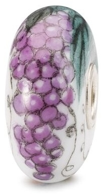 Шарм Trollbeads TCHBE-30011 вес 1.95 г серебро, фарфор