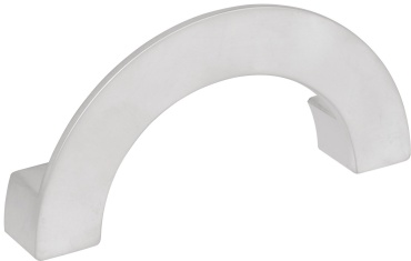 Ручка-скоба Palladium Emisfero SC 115456, пластик, 114 мм, алюминий
