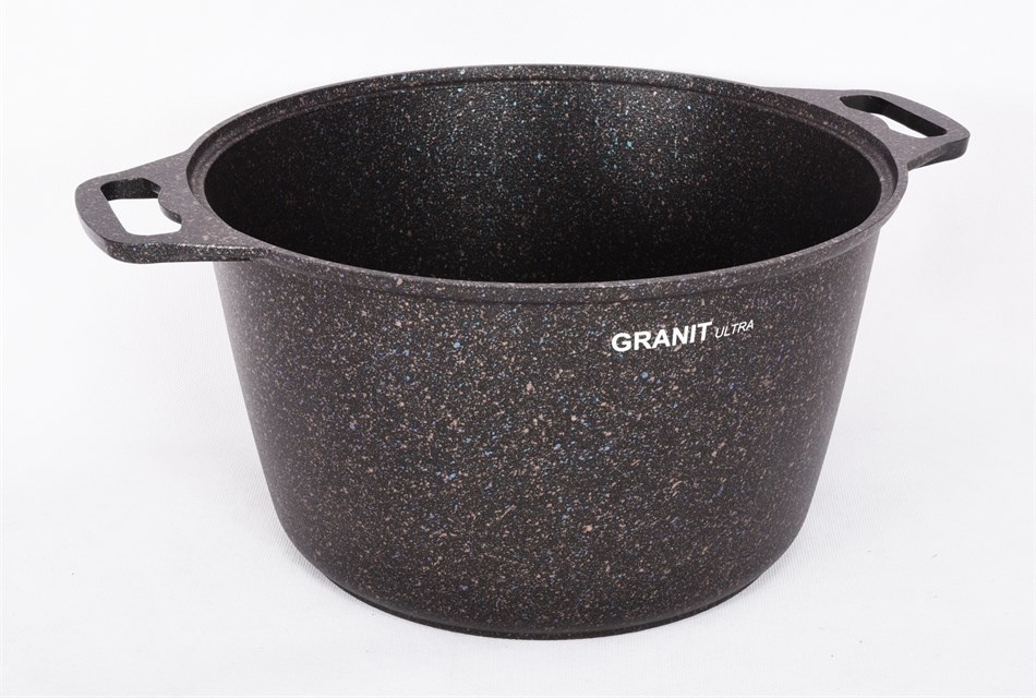 Кастрюля 8 л, Kukmara Granit Ultra кго82а алюминий