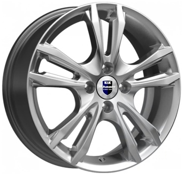 K&K Samara KC866 6x16/4x100 D60.1 ET41 4 диска серебристый