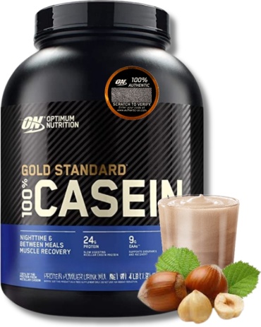 Optimum Nutrition 100% Casein Protein шоколад, ореховый 1820 г