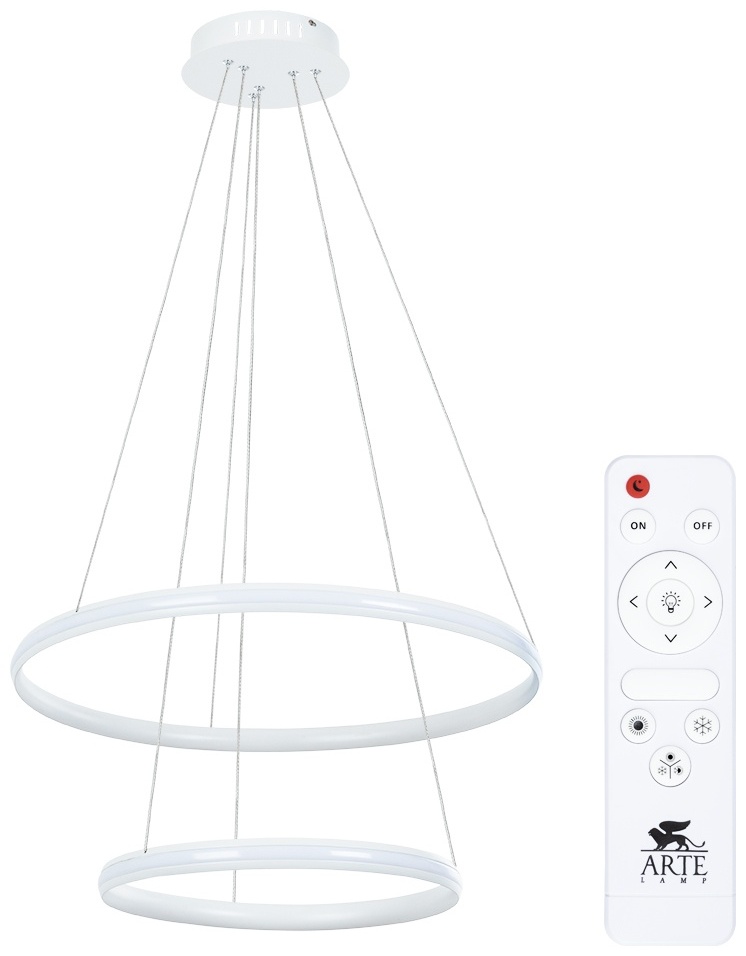 Люстра подвесная Arte Lamp LED, кол-во ламп: 1 шт