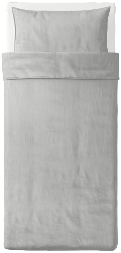 Комплект IKEA Бергпалм 1.5-спальный хлопок, 1 наволочка: 50x70 см