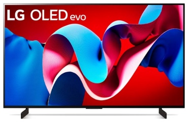 LG OLED42C4RLA 107 см черный