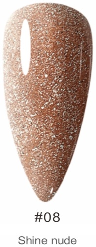 LUGX полигель Classic 8 Shine Nude 30 мл