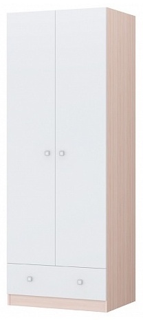 Детский распашной шкаф Polini kids Simple 800 70х52х190 см