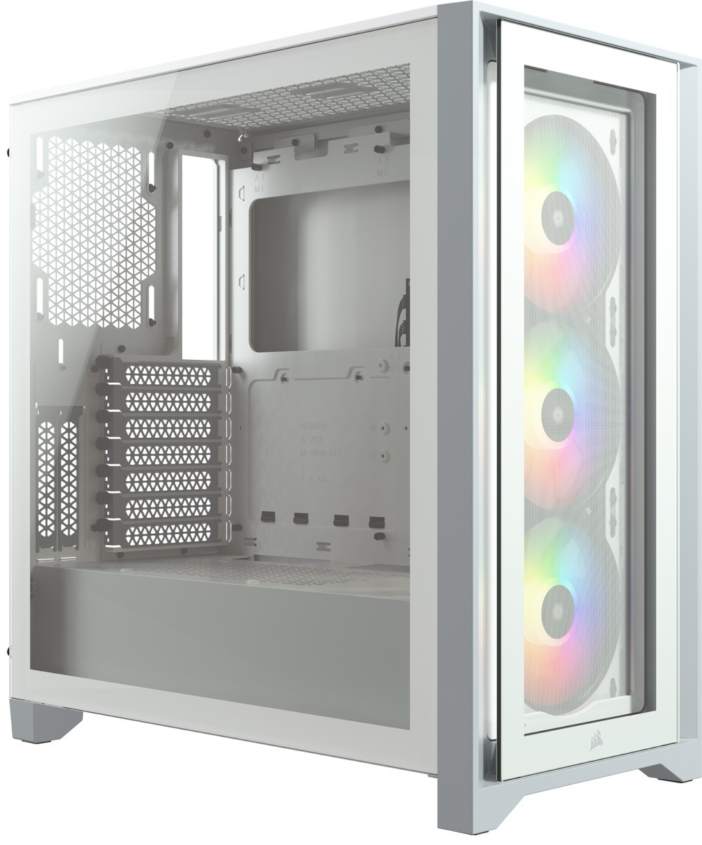 Корпус Corsair iCUE 4000X белый