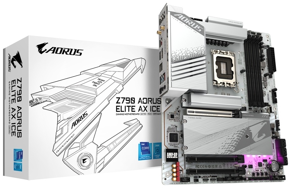 Материнская плата GIGABYTE Z790 Aorus Elite AX ICE