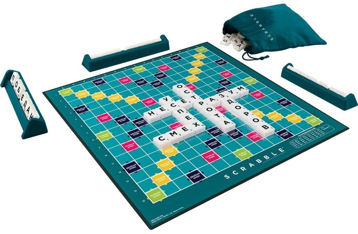 Купить Настольная игра Scrabble Y96180 в Алматы – Магазин на Kaspi.kz