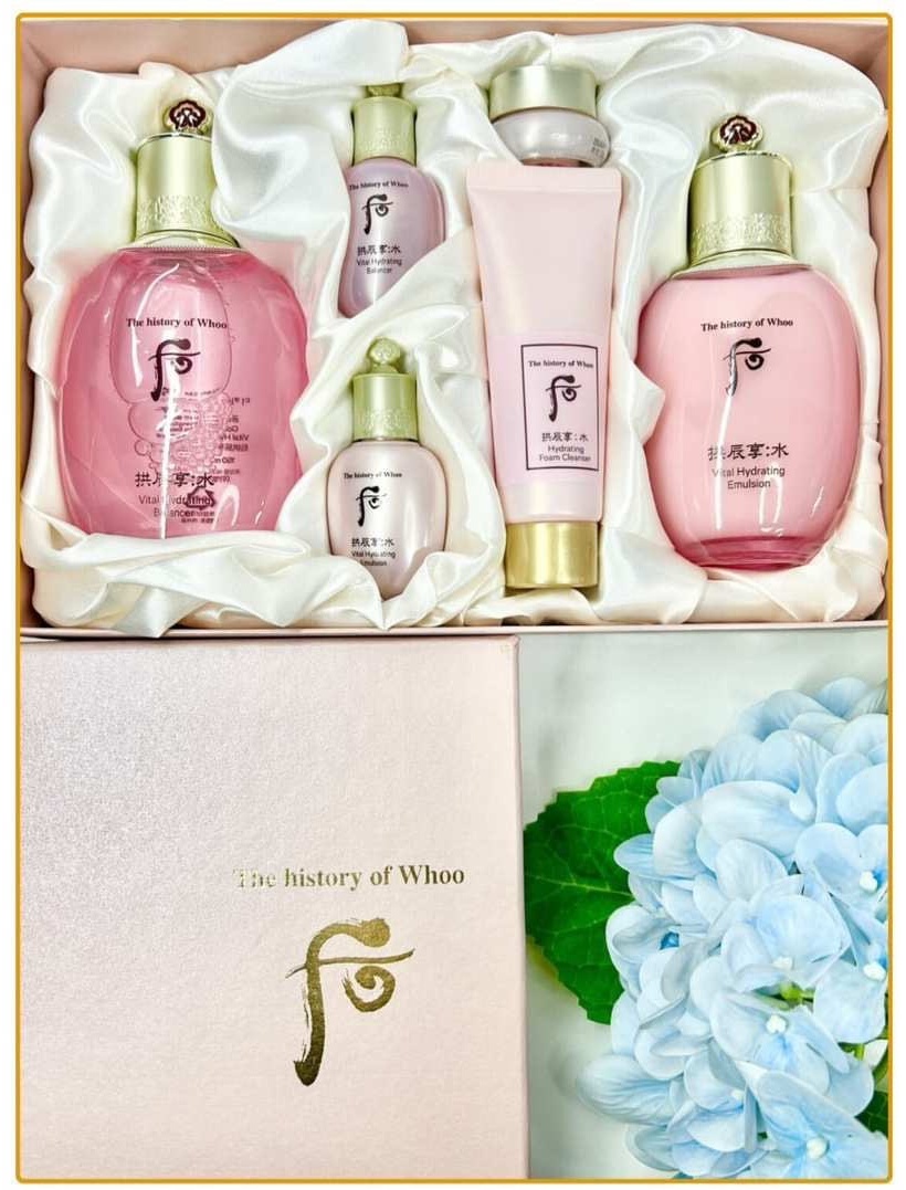 The History of Whoo Vital Hydrating набор по уходу за лицом для женщин